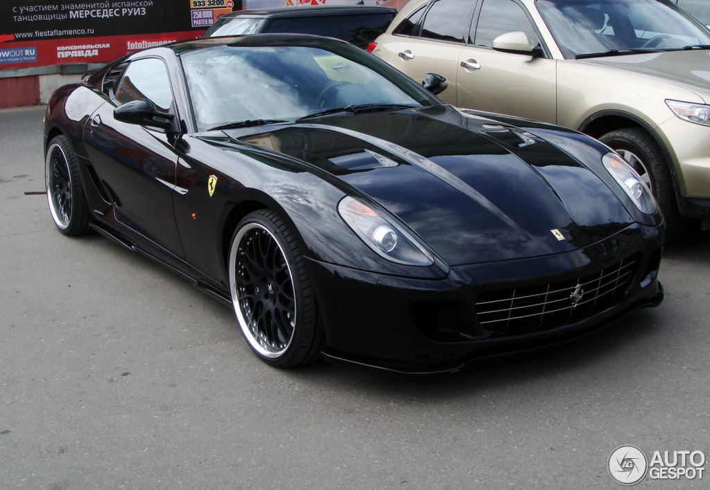 Феррари 599 GTB черная