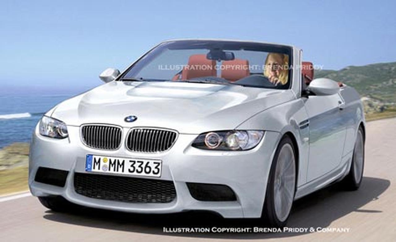 2008 BMW M3 cabriolet illustration. WALLPAPER; PRINT; RETURN TO ARTICLE