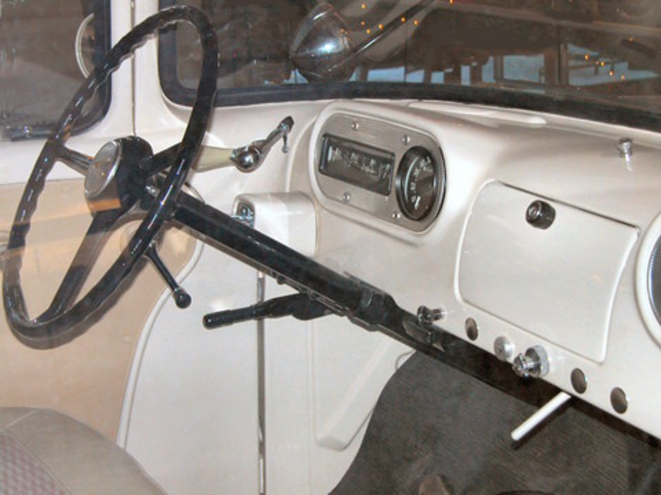 1957 Dodge 1-2 Ton Sweptside Pickup w-1957 Station Wagon Bed Red&White