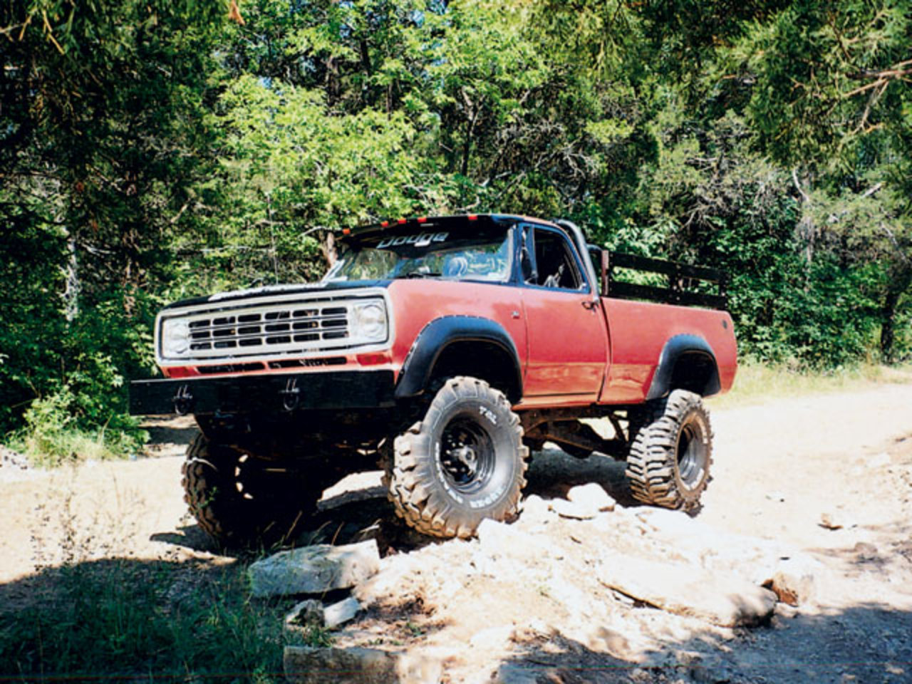 1974 Dodge Power Wagon Front View