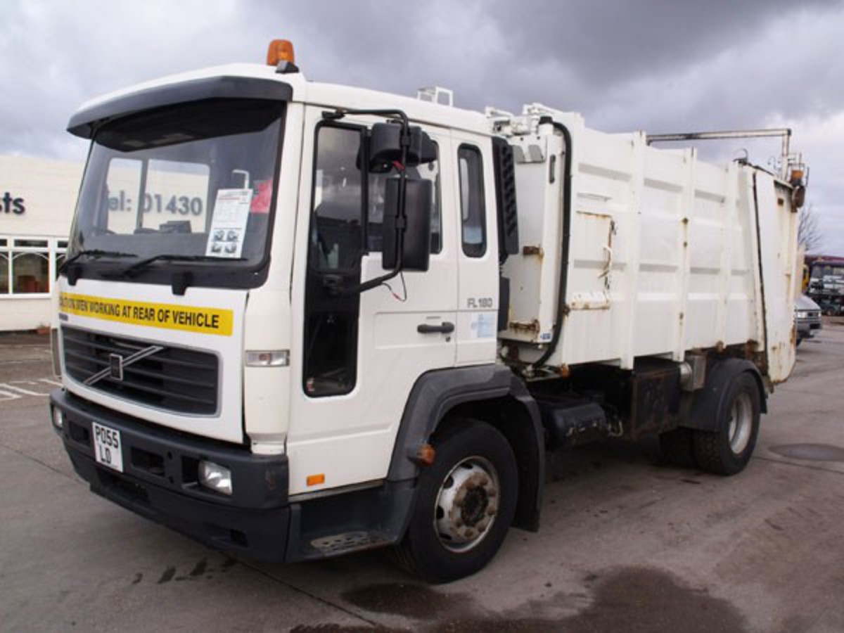 Volvo FL180, Garbage Trucks / Recycling Trucks, Trucks and Trailers