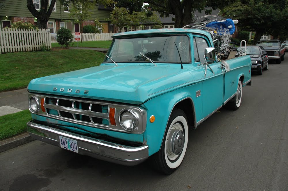 Filled Past the Brim, 2 of 2: 1969 Dodge D200 Custom. posted by Ben Piff