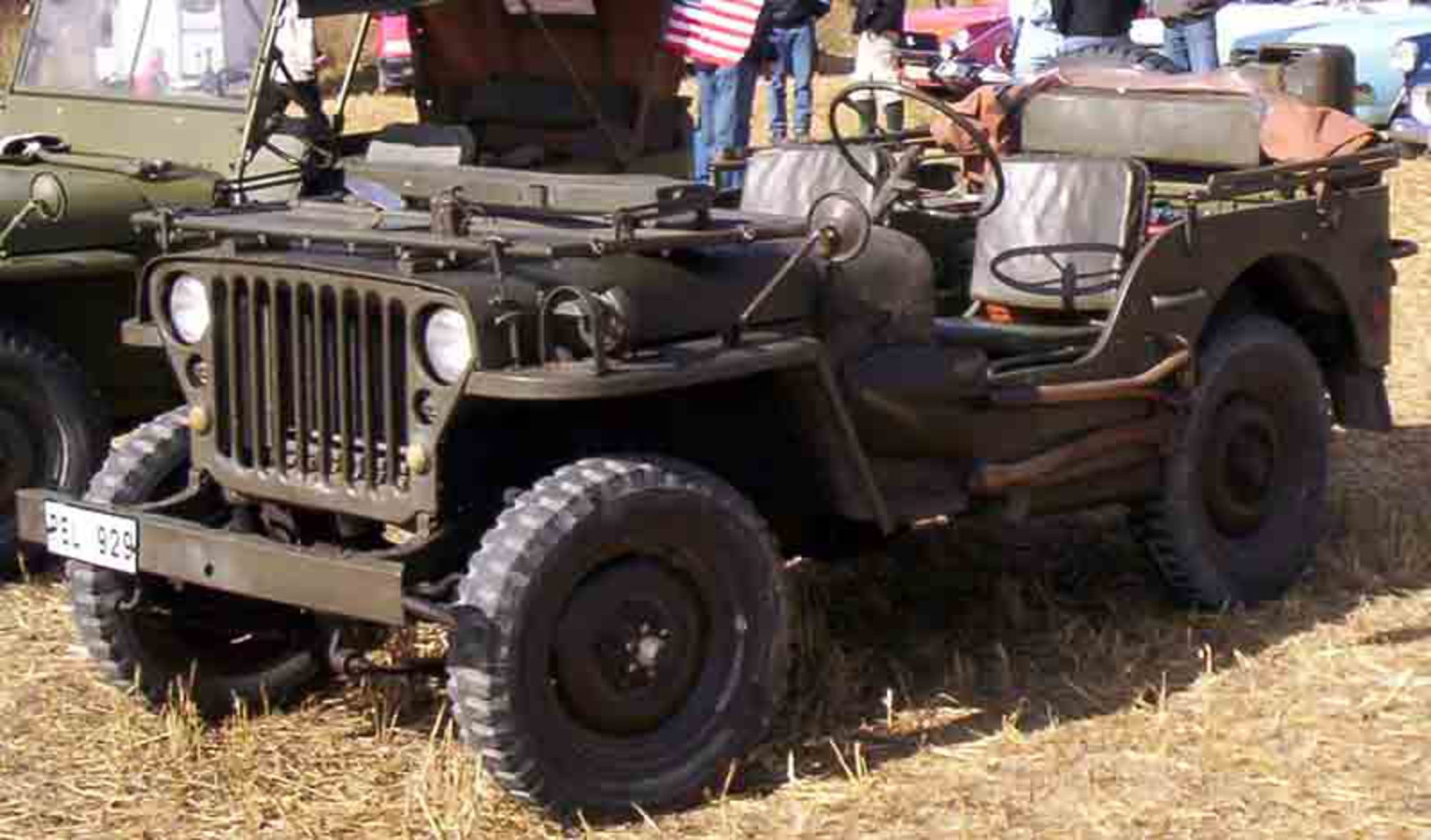 Willys Jeep в ящике