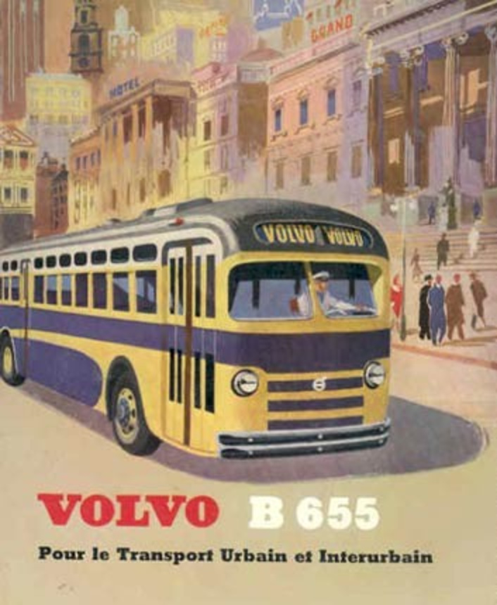 VOLVO B655 Brochure Image 1953