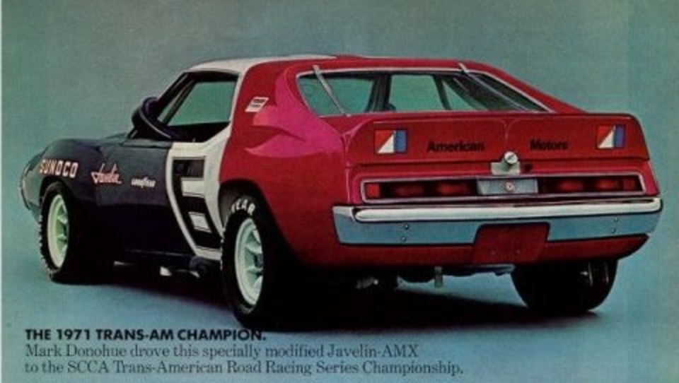 AMC Javelin AMX - cars catalog, specs, features, photos, videos, review,