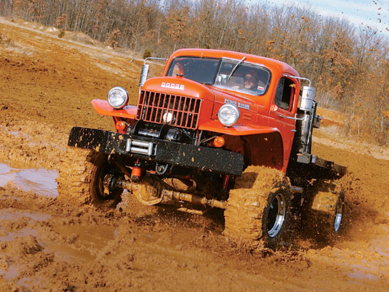 1947 Dodge Power Wagon Front View