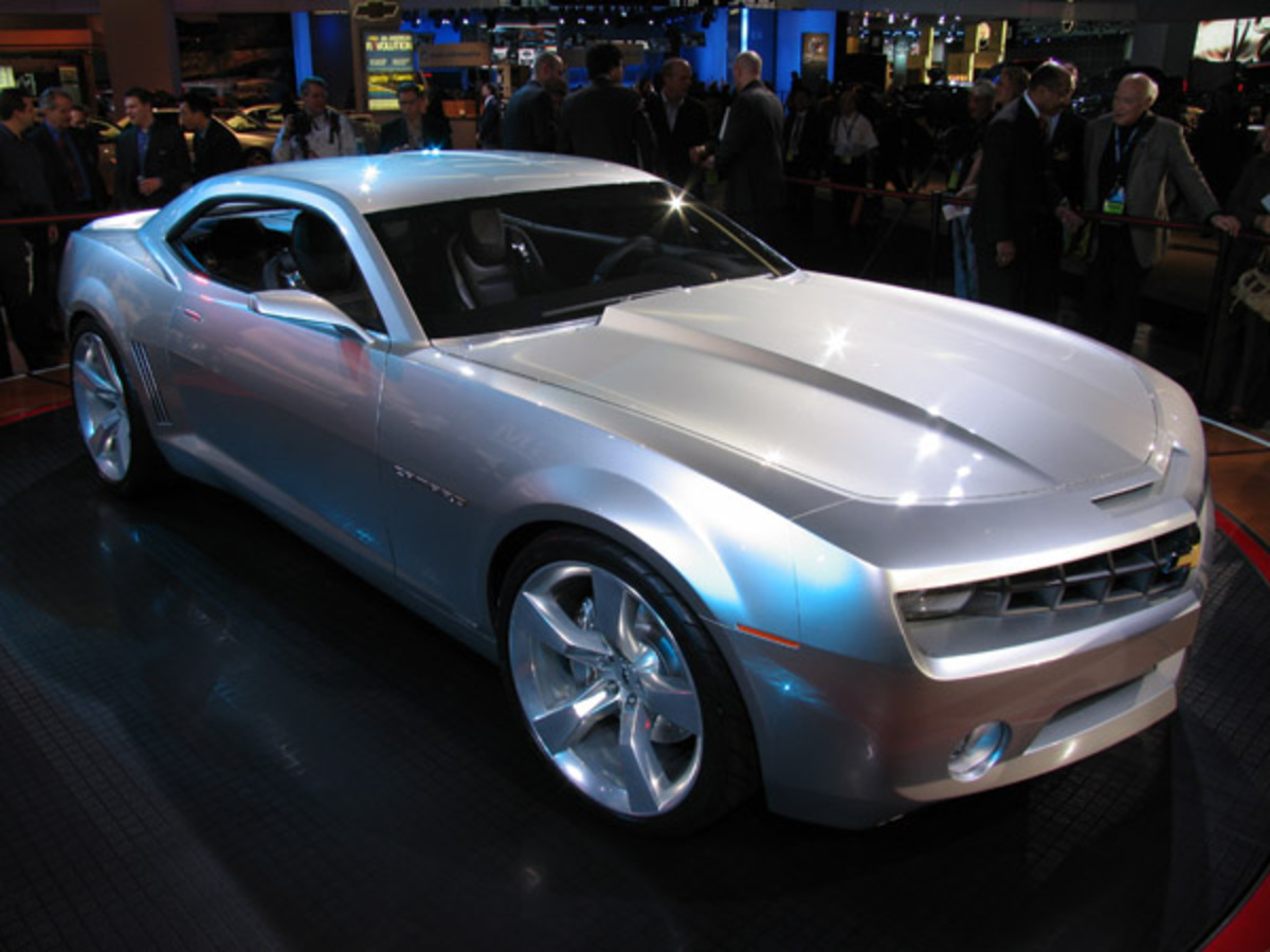 the unveiling of the Dodge Challenger concept that was also on magazine