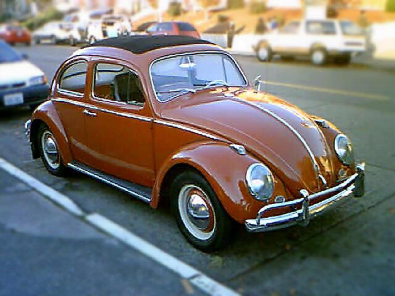 The Volkswagen Type 1, more commonly known as the Beetle, is an economy car