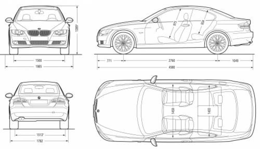 BMW 3-Series Coupe (E92) (2007) Original image dimensions: 2844 x 1637px