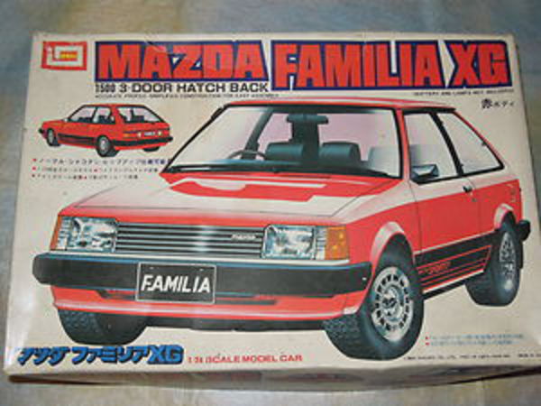 Imai 1/24 Mazda Familia XG 1500 3-Door Hatchback Hatch Back. Enlarge