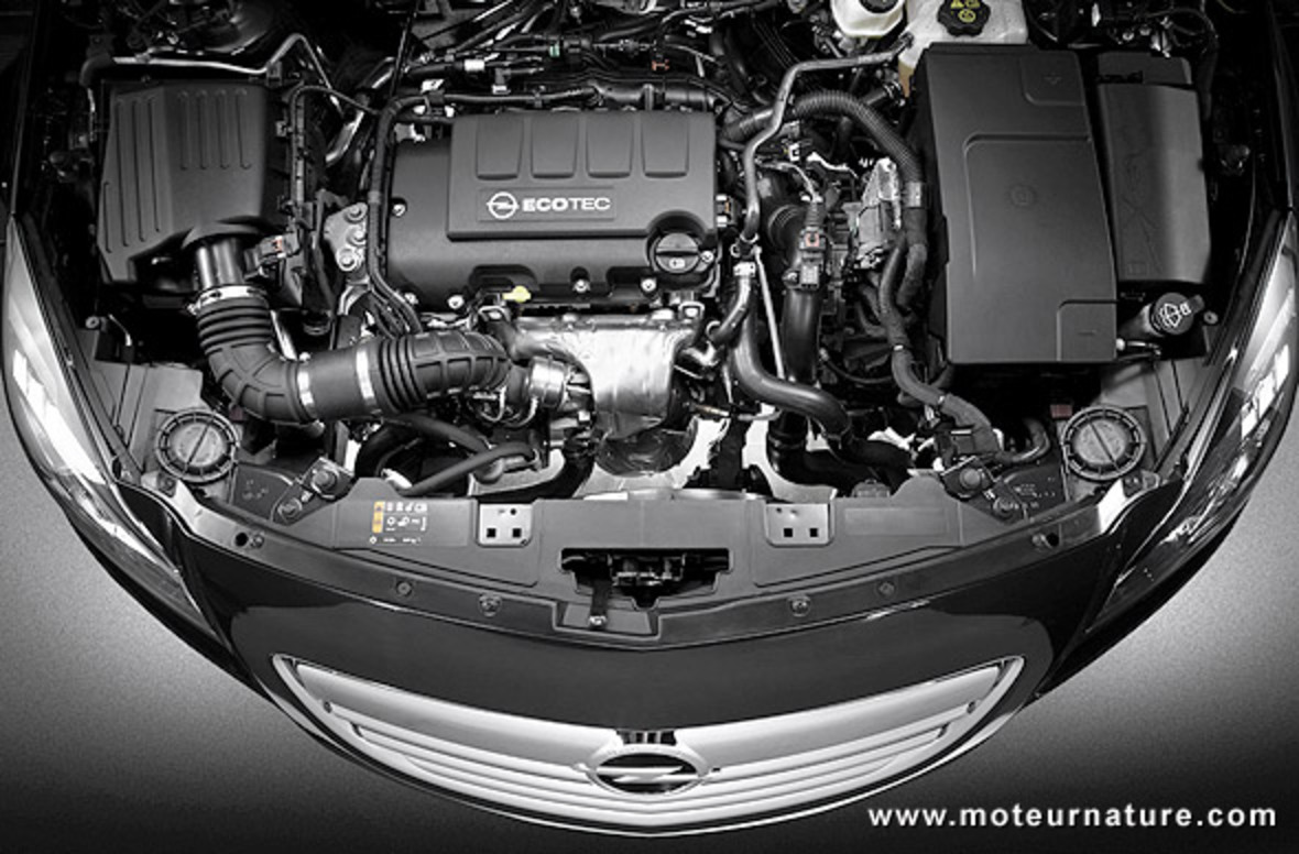 Le moteur turbo de l'Opel Insignia