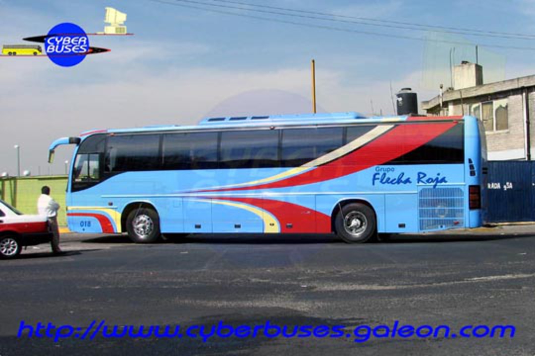 Volvo 7350. Servicio de Primera. FotografÃ­a tomada en MÃ©xico, D.F.