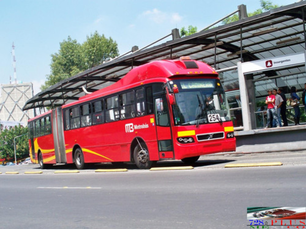 Metrobus Volvo 7300 (BRT) MÃ‰XICO DF - Hola Estimados colegas!!! Pues