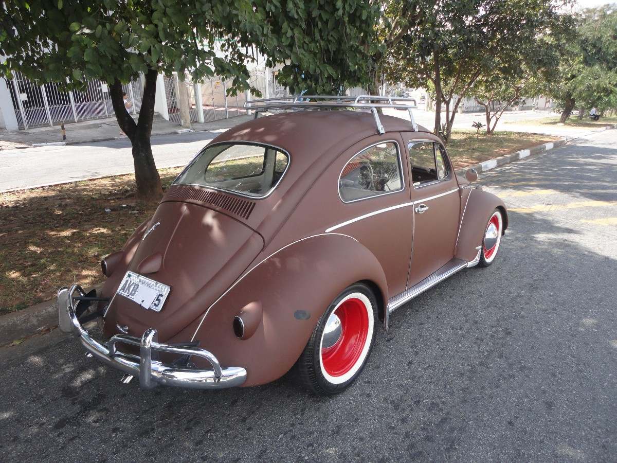 Volkswagen Fusca 1500 Pintura Fosca -tratar Com Miguel- - Ano 1961 - 100000