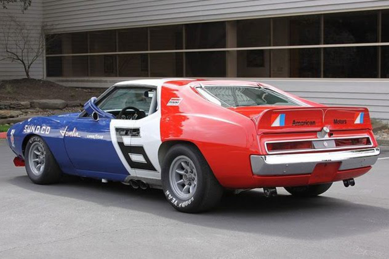 1971 AMC Javelin Trans-Am champion. It's said to be the only car built