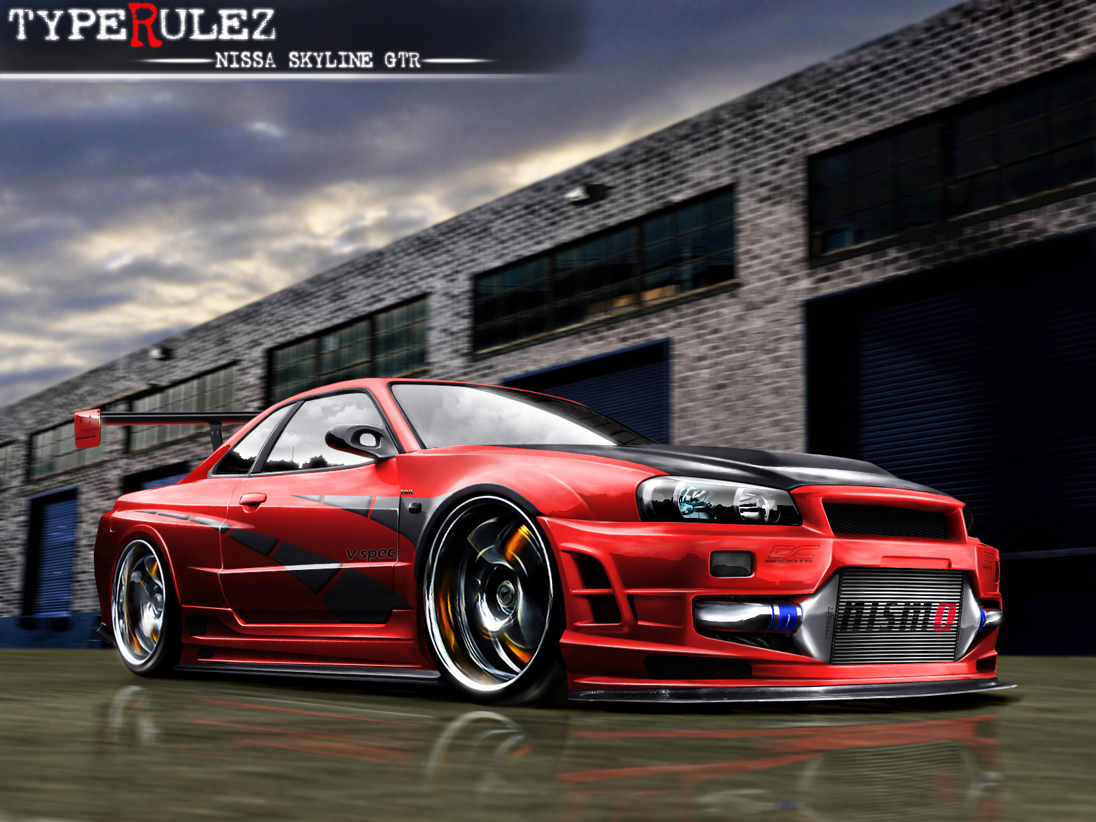 Free Download Free Exotic Car Wallpapers Nissan Skyline Gt R By Typerulez