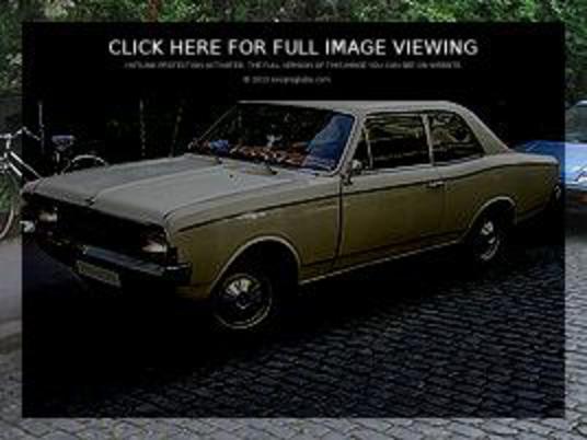 Opel Rekord 1900C: 09 photo