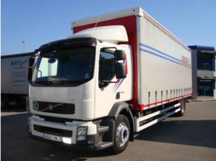 VOLVO FL6.280 curtainsider truck : Picture 1. Show all 1 picture(s). DELETED