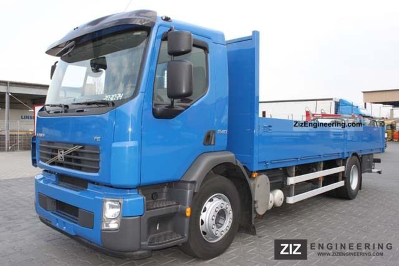 Volvo FE 240, 7.2 m long open material ,9-speed, air, E4 2007 Stake body