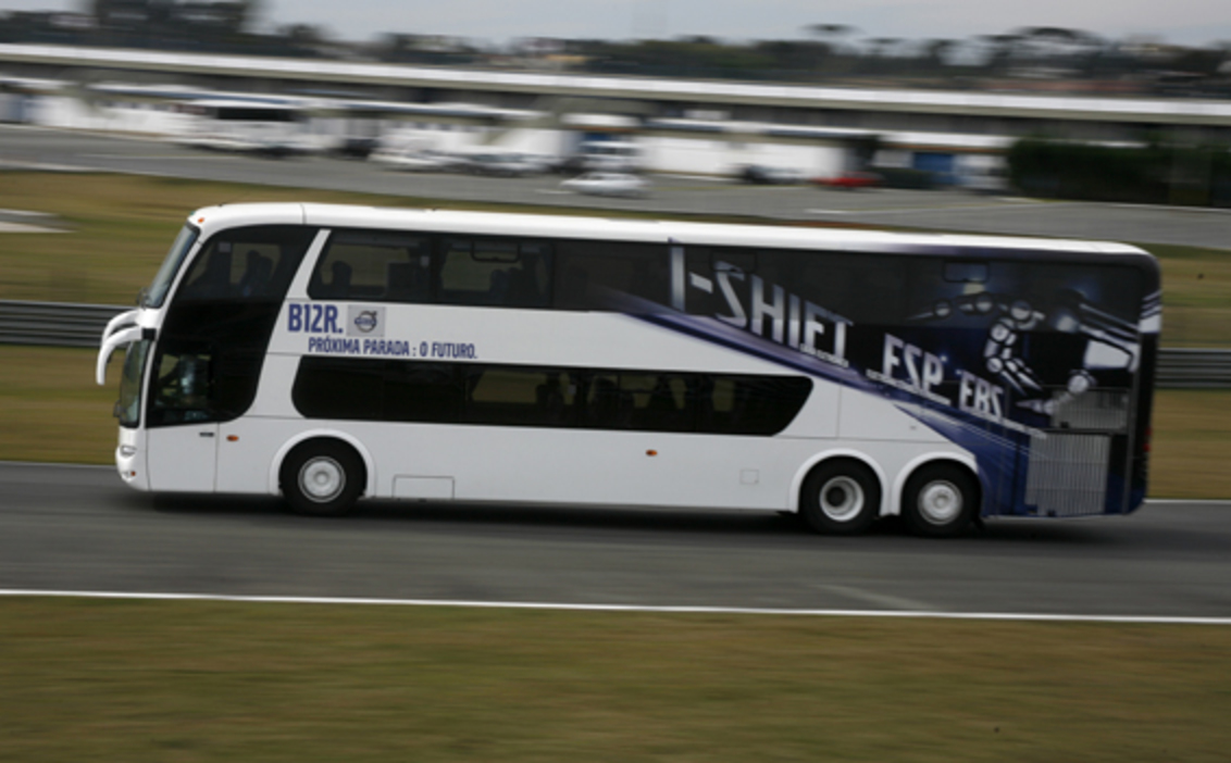Volvo B12R. Volvo developed a chassis with the best solutions that