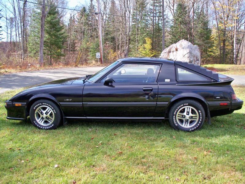 1982 Mazda RX7 GSL, Black. 21,000 original miles.