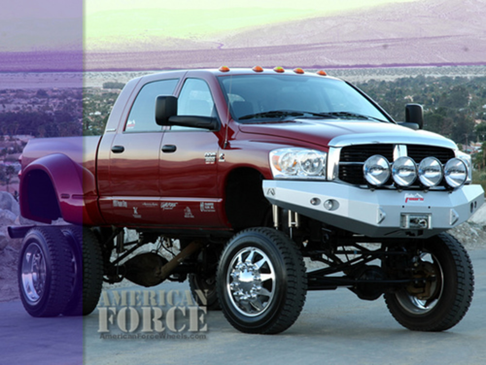 Wallpaper, Dodge Ram 350 with Dually Wheels