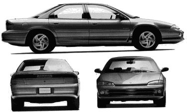Auto Dodge Intrepid ES 1995.