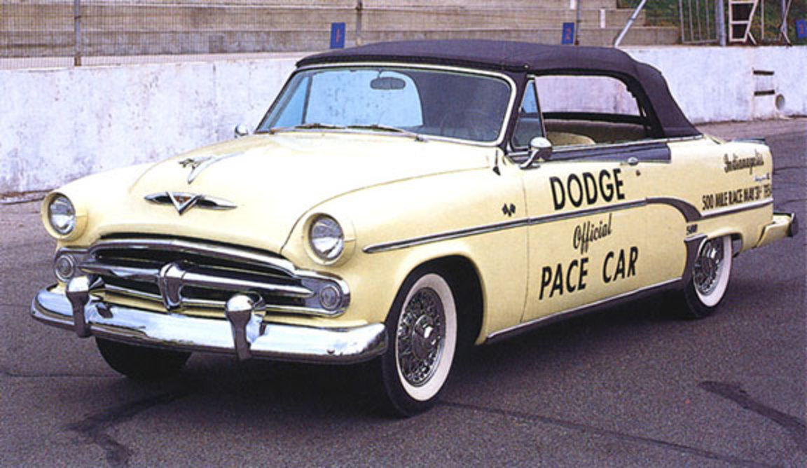 The 1954 Dodge Royal 500. The Dodge division was 40 years old in 1954,