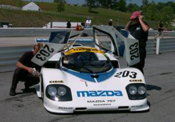 1987 Mazda 757. 1988 winner of the 24 Hours of LeMans in the IMSA class