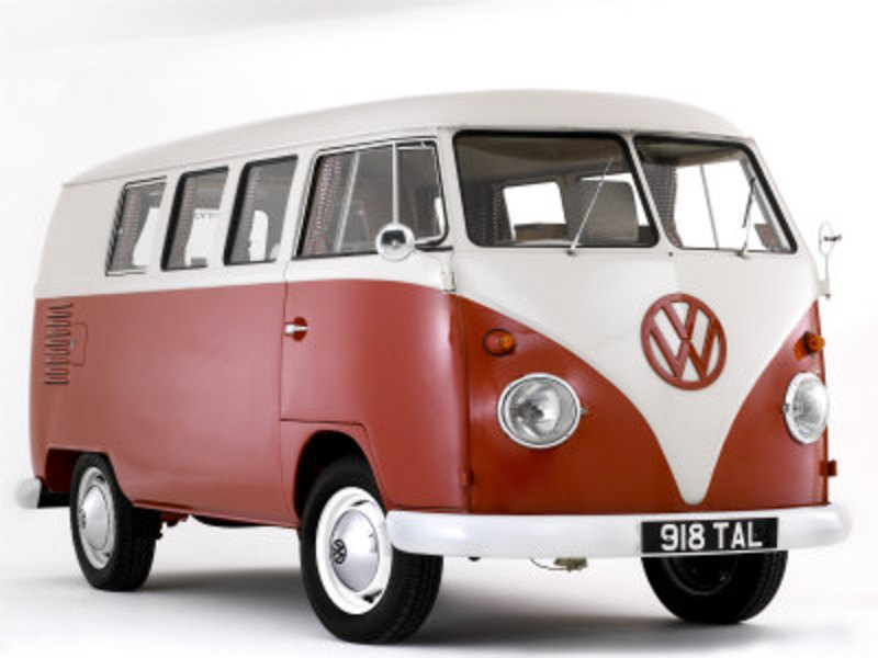 The Volkswagen van is the first minivan invented by the same minds those who