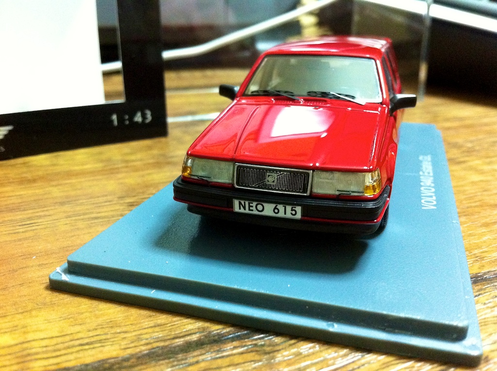 New models arrived: Big squeary Volvos!