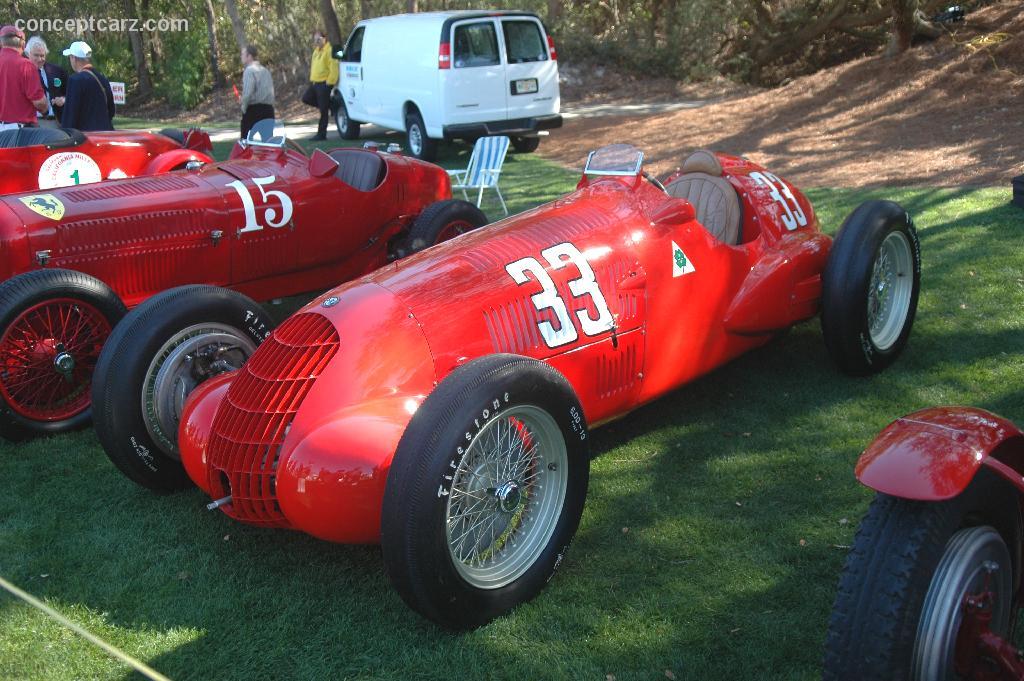 1938 Alfa Romeo Type 308 Images, Information and History (Tipo 308,
