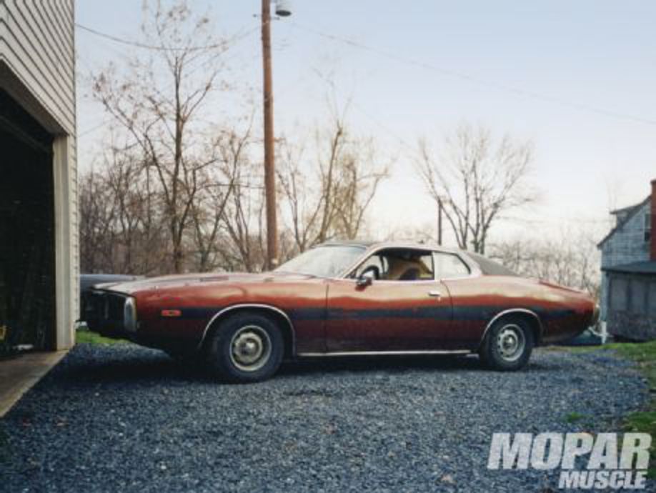 This 1973 Dodge Charger 340 four-speed Rally model is a good example of