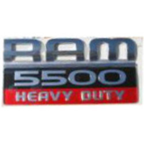 Dodge RAM 5500 Heavy Duty Emblem Nameplate Mopar Free S