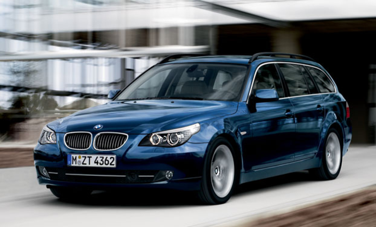The BMW 5 Series Touring - never has good style had such an efficient boost.