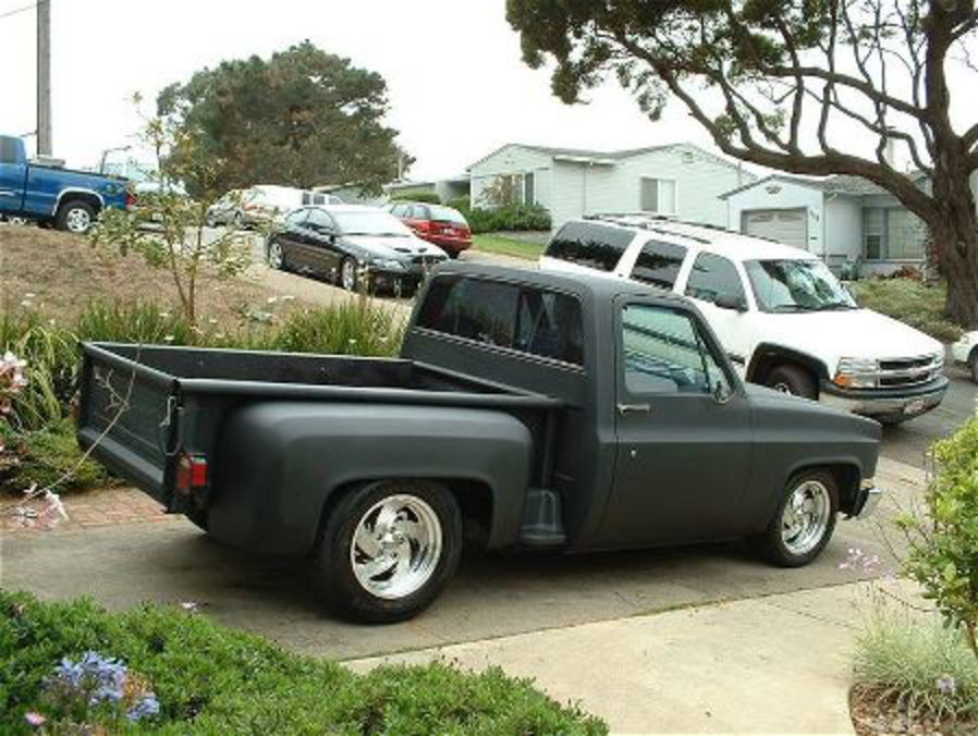 Chevrolet Pickup c10 на больших колесах