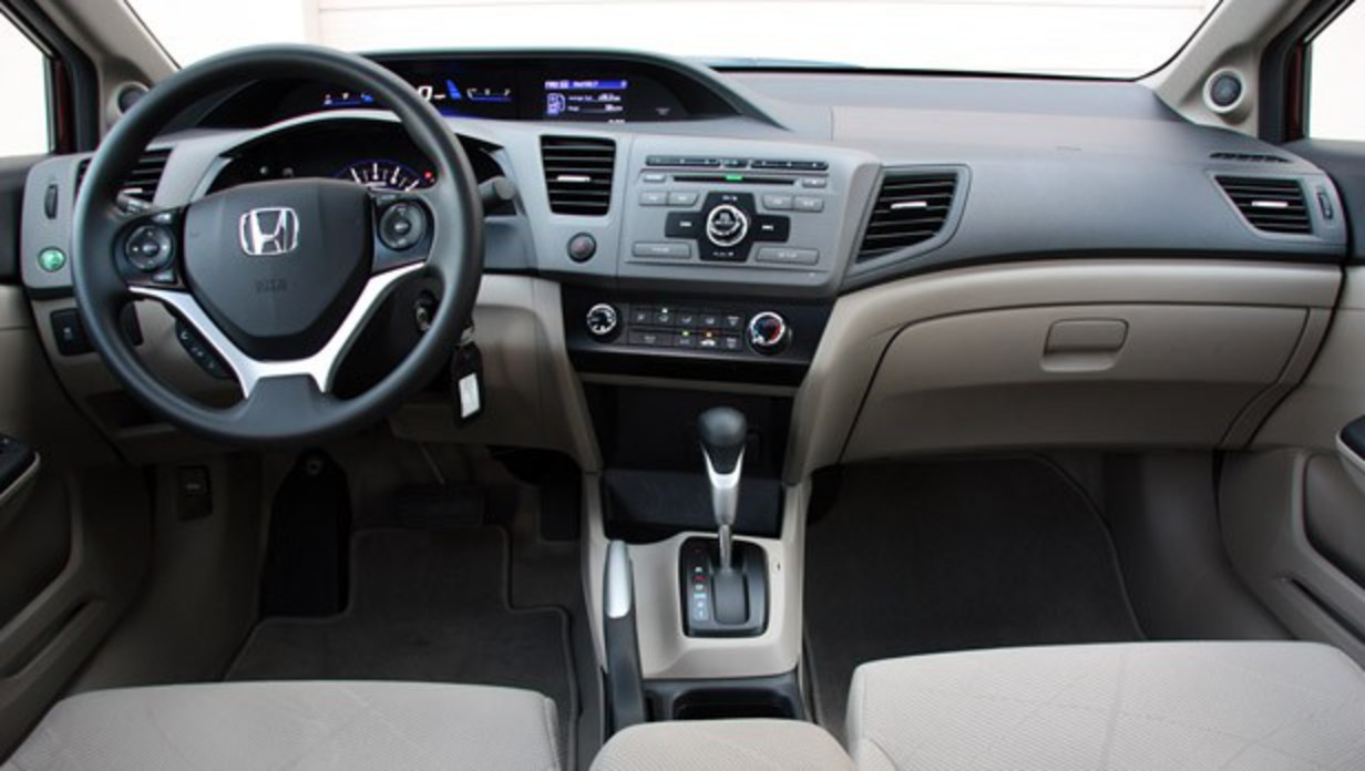 2012 Honda Civic EX Sedan interior