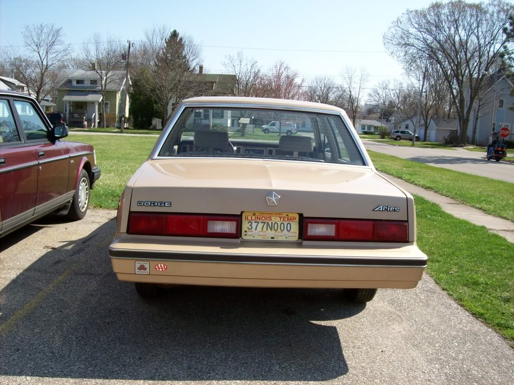 1983 Dodge Aries K Sedan