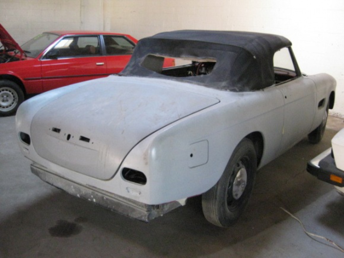 1957 BMW 503 Cabriolet Project For Sale Rear