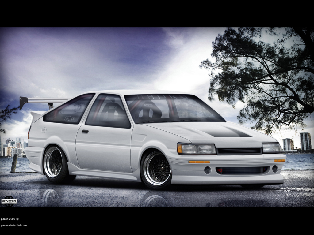 Toyota Corolla AE86 by ~pacee on deviantART
