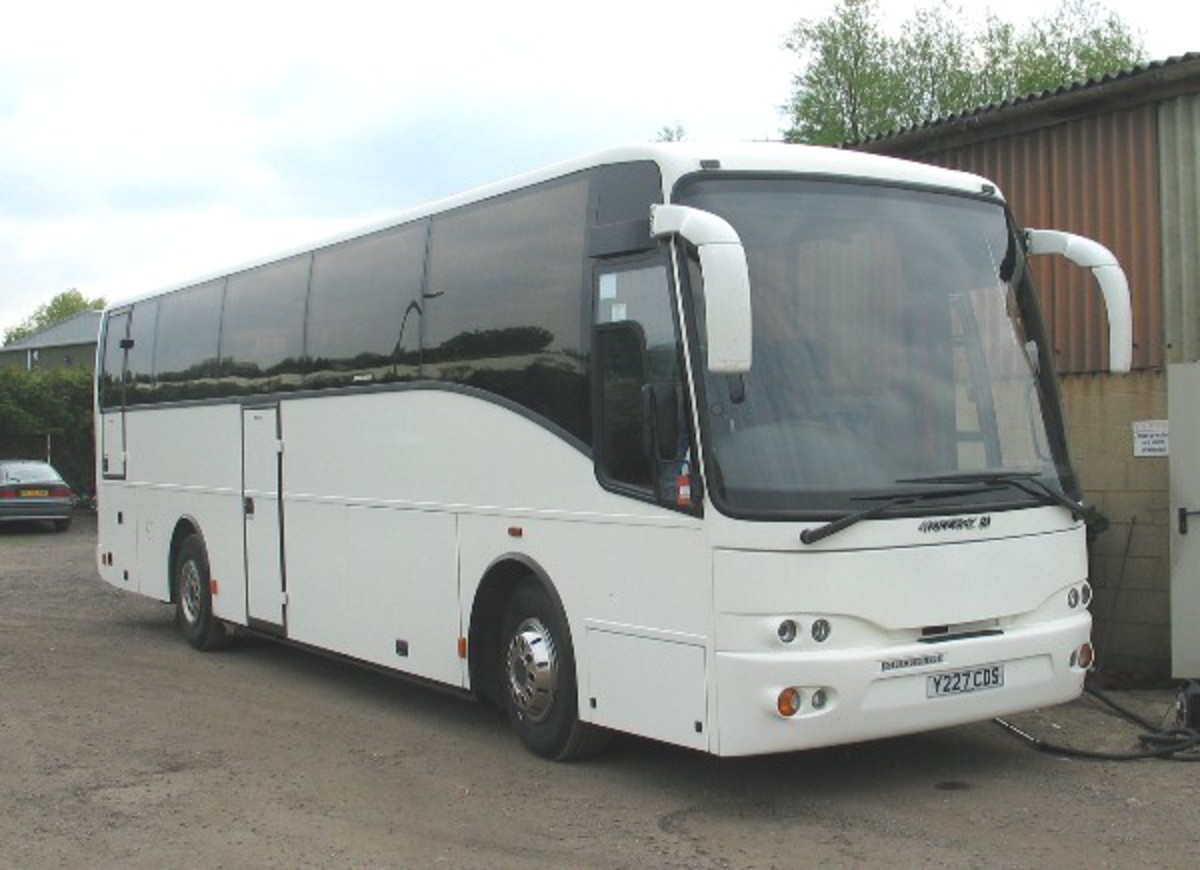 Plastows have just received a further Volvo B10M/Jonckheere coach Y227CDS.