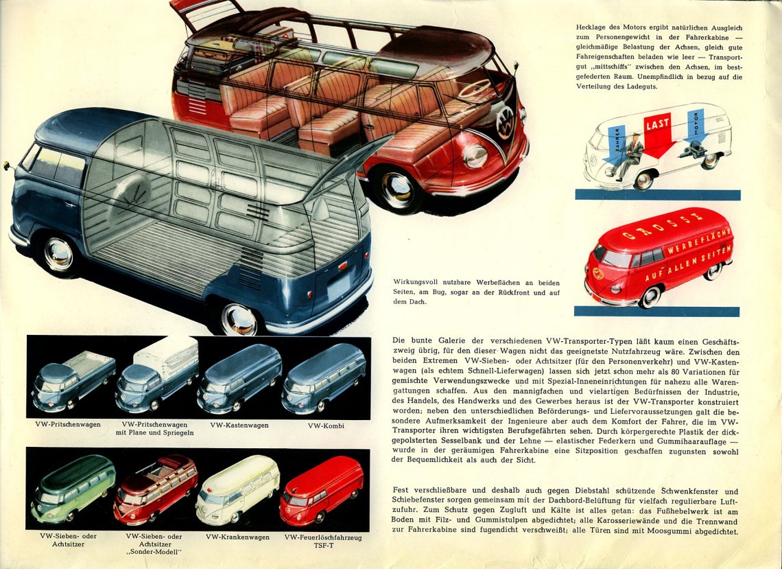 IMCDb.org: 1960 Volkswagen Kleinbus Sondermodell [Typ 2 / T1] in "Robert und