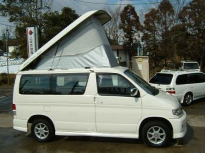 Mazda Bongo Friendee and Ford Freda supplied as MPV or Camping Conversions.