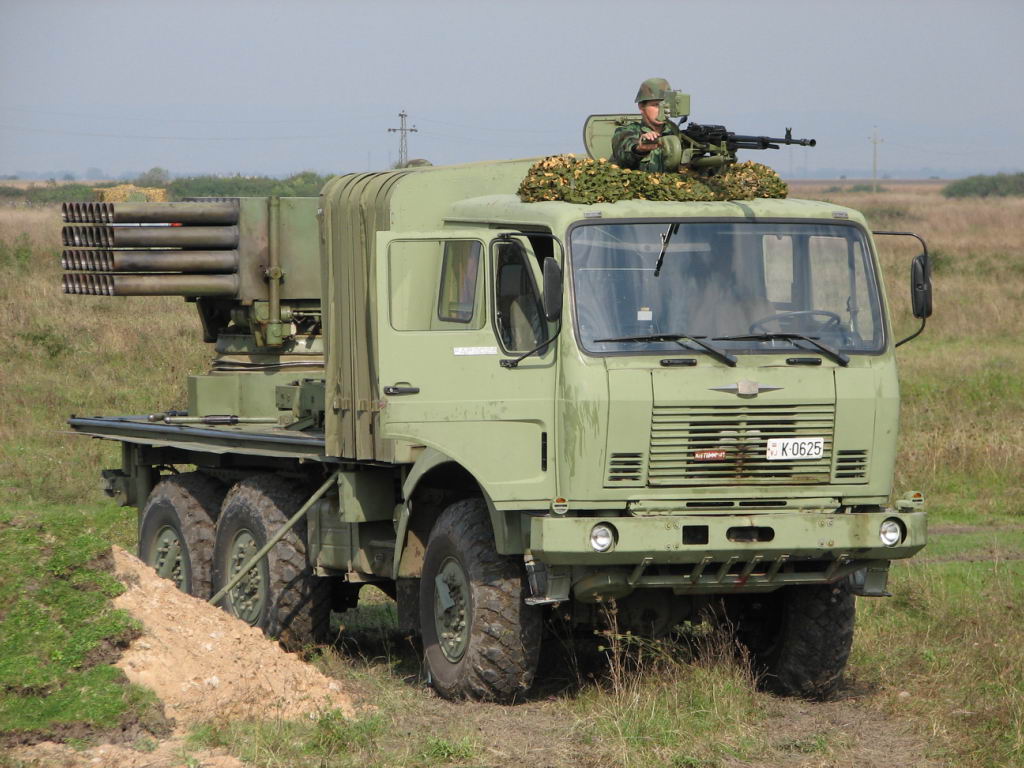 TopWorldAuto >> Photos of ZiL M87 Orkan Rocket System 262mm photo