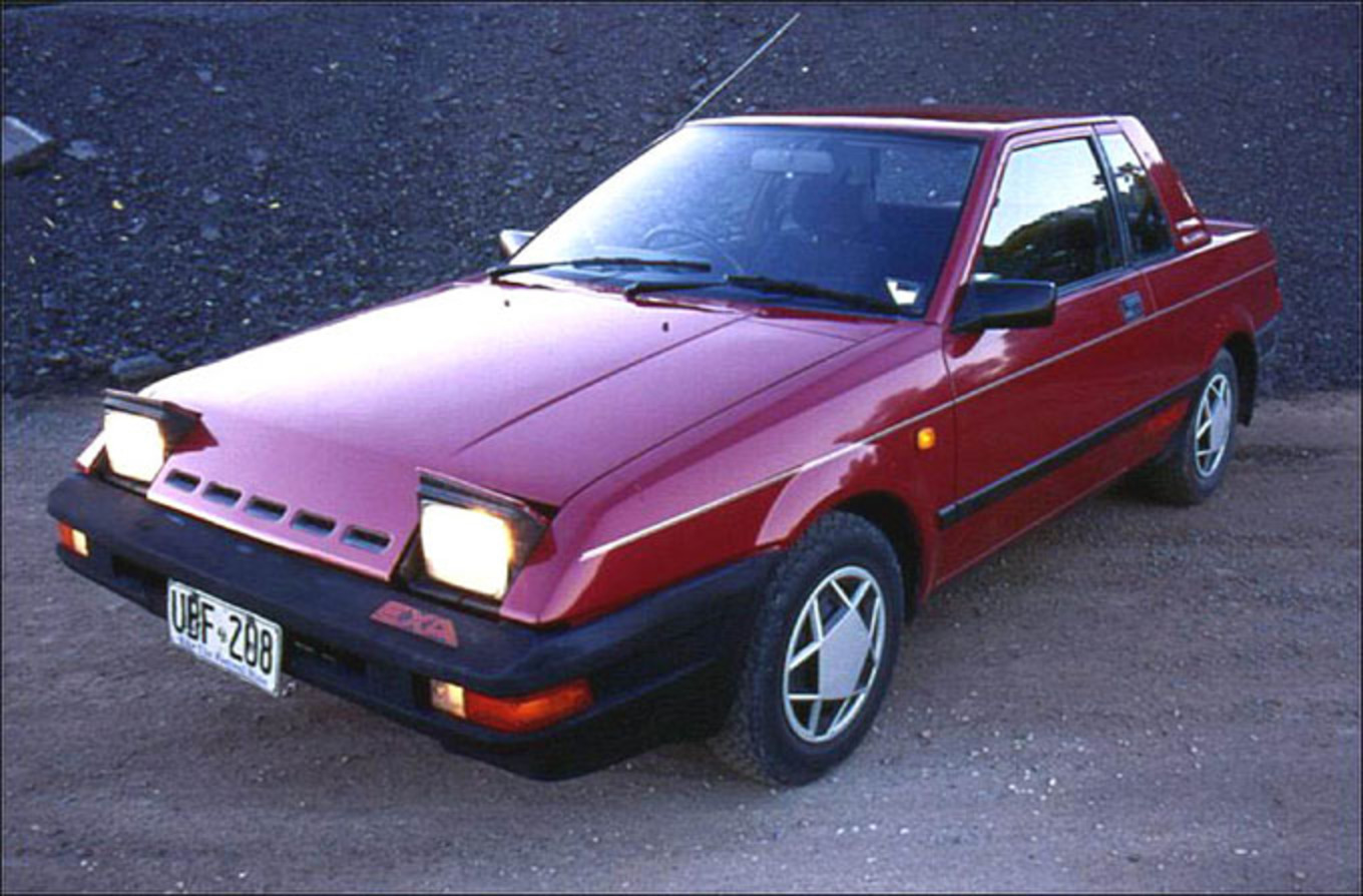 1983-1986 Nissan Pulsar NX. The first Pulsar imported to North America was