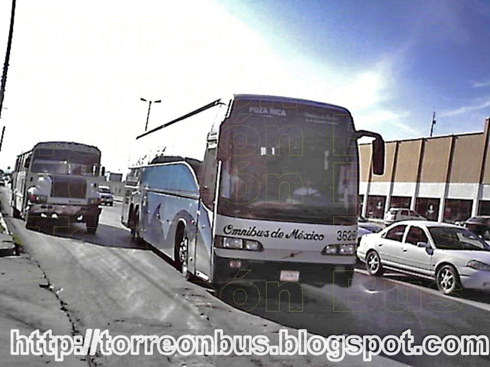 Ã“ de M Volvo 7550 3626. Ã“mnibus de MÃ©xico. Volvo 7550. Servicio de Primera