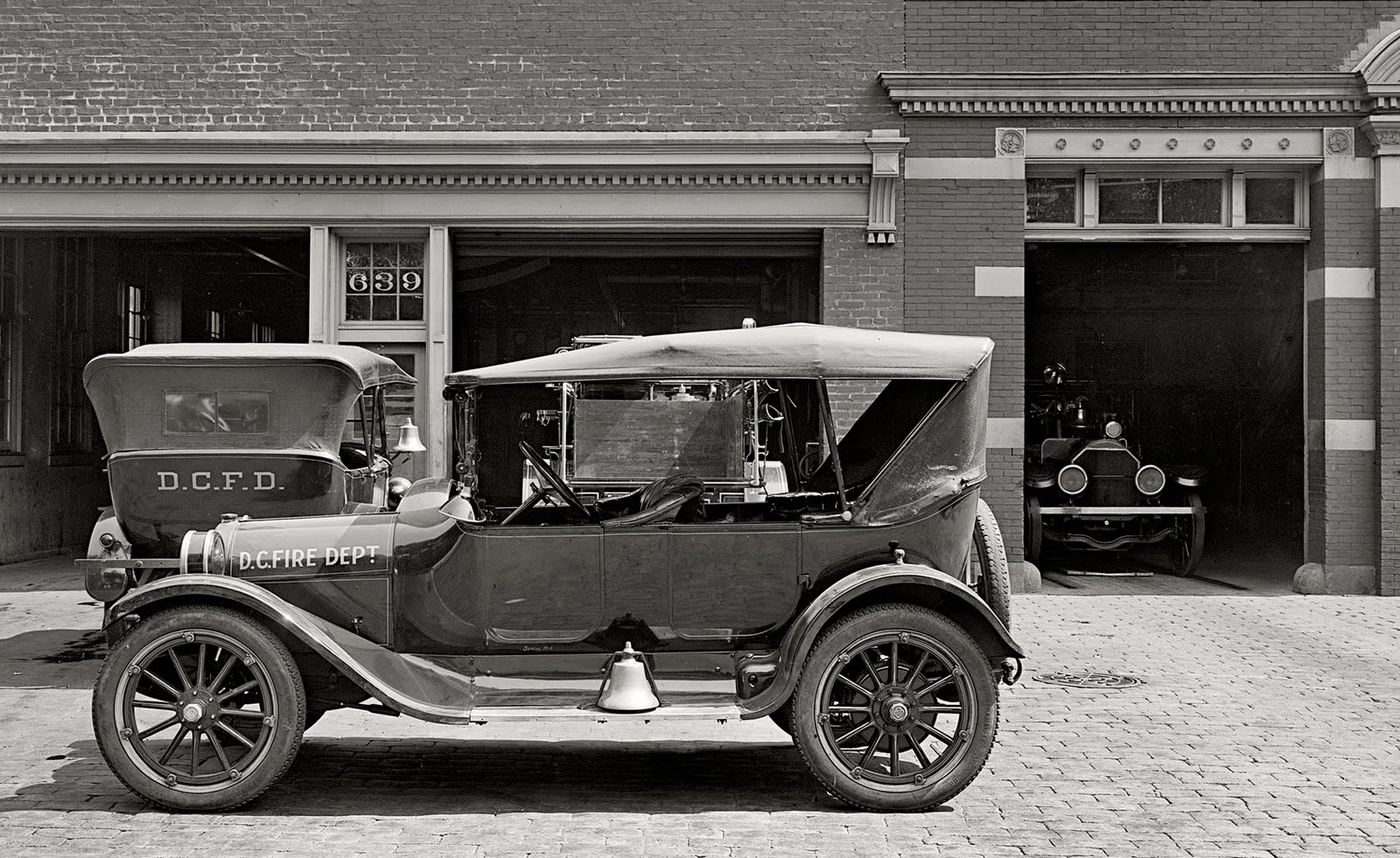 This is a 1922 Dodge Touring Car, DCFD Serial No.