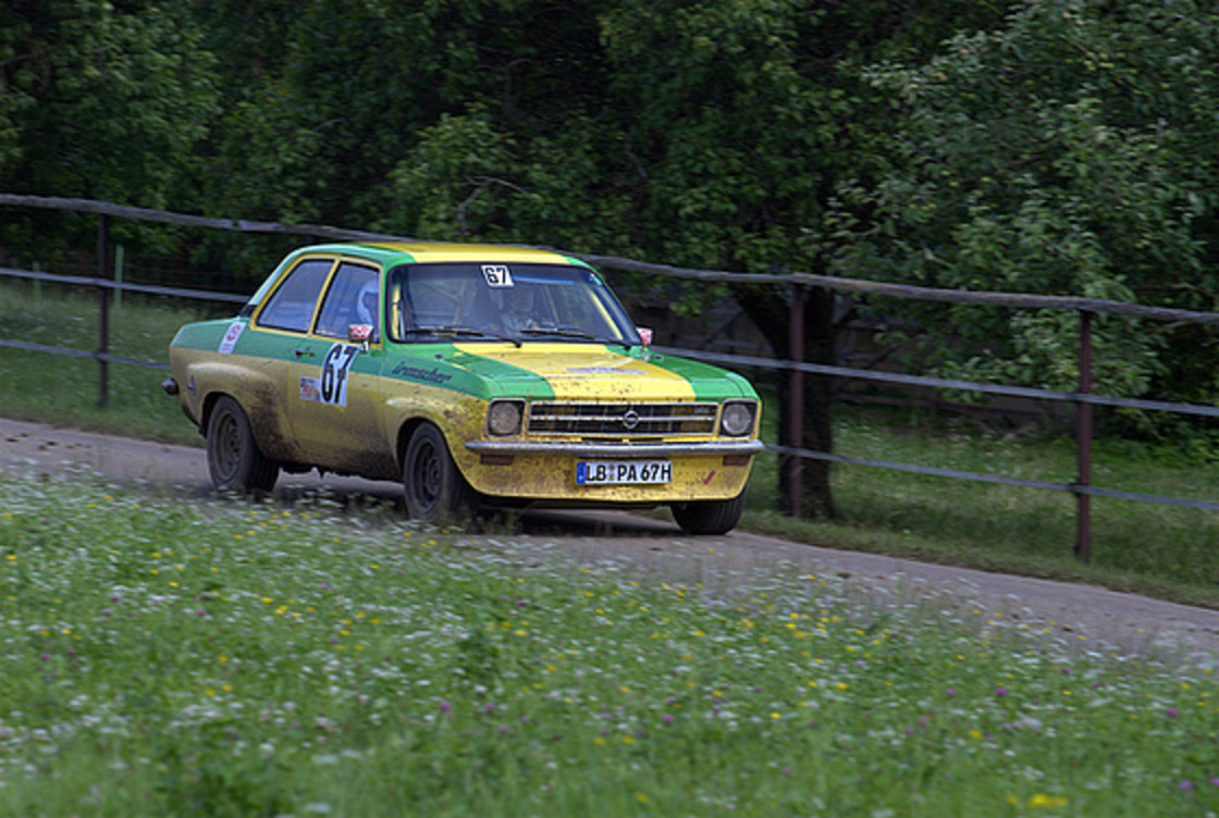 Opel Ascona Rallye historical