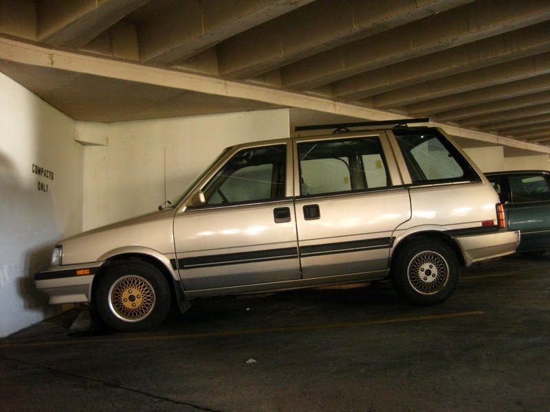 1987 Nissan Stanza Wagon. posted by Tony Piff