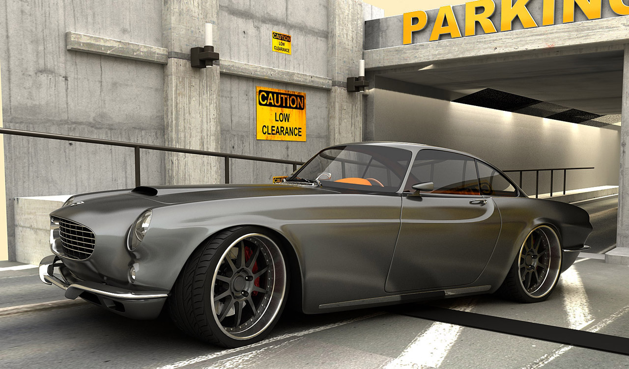The Volvo P1800 â€“ Redesigned for 2009